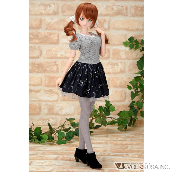 Lace Knit Set (Gray) - Image 2