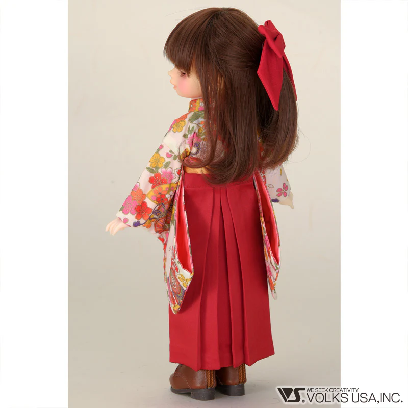 Hakama Set / Chibi (Dark Red) - Image 3