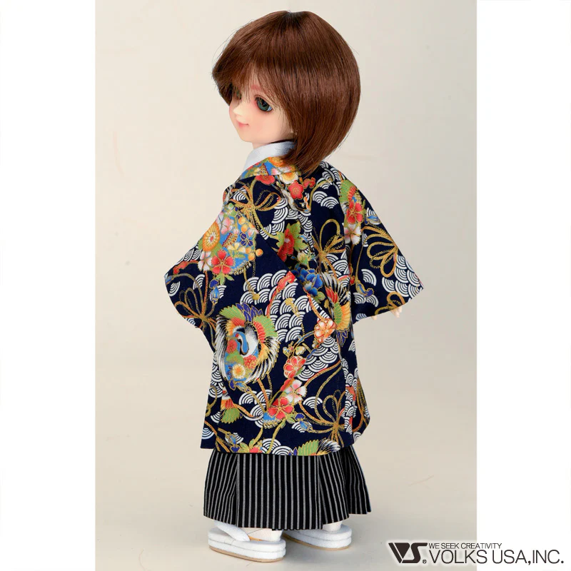 Haori and Hakama Set / Chibi (Navy) - Image 3