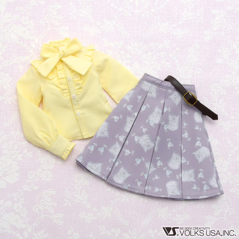 Gray tabby cat skirt set - Image 4