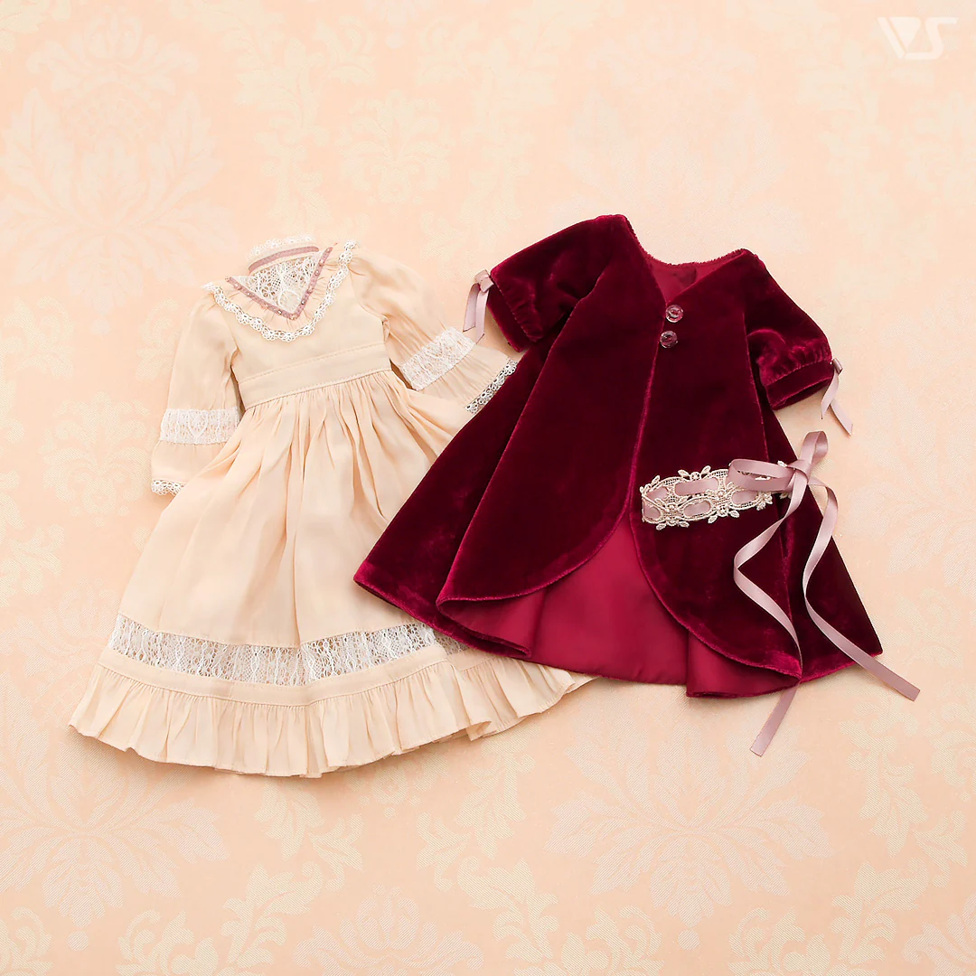 Velour Dress / Mini (Rose Red) - Image 8