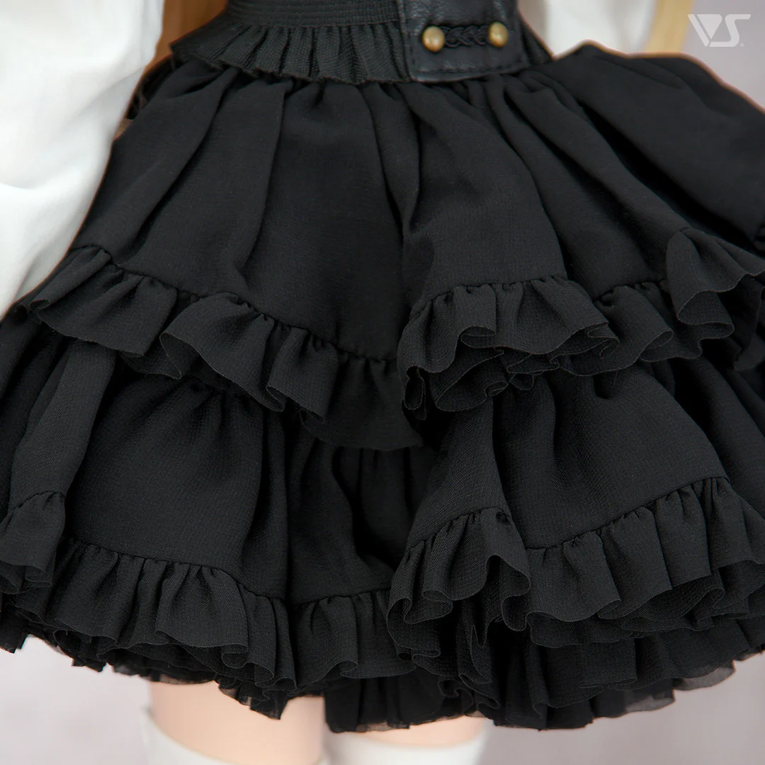 Pompon Skirt (Black) - Image 6