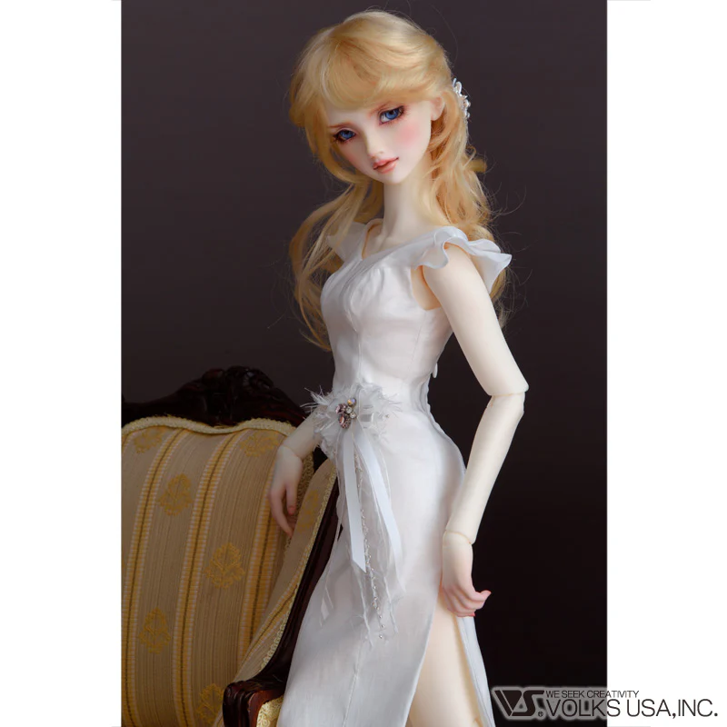 White Fringed Dress - Image 4