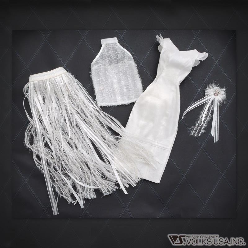 White Fringed Dress - Image 5