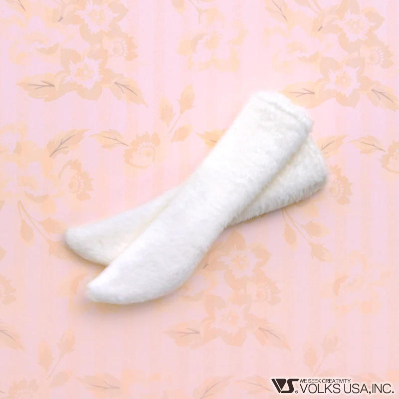 SD Fluffy Socks (White)
