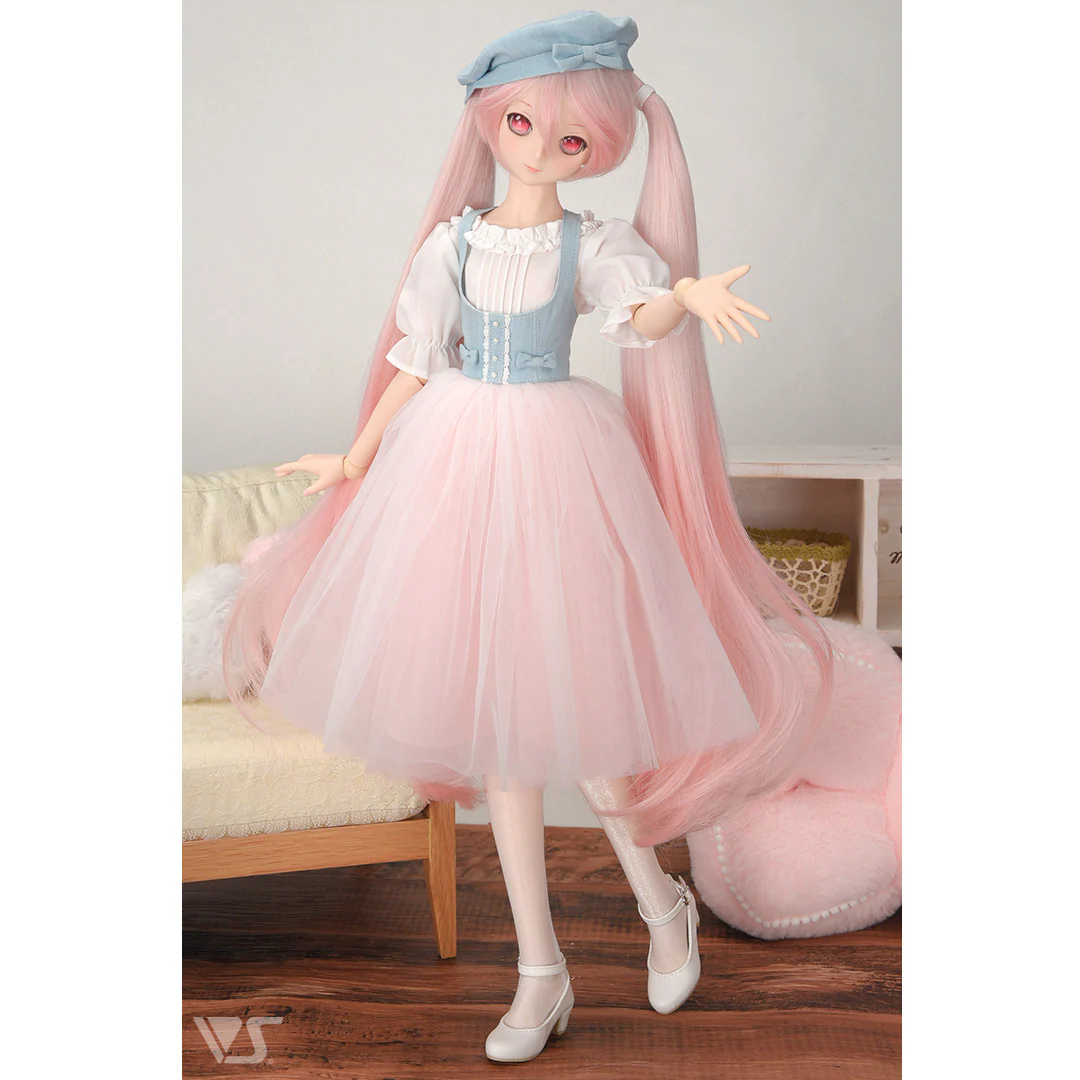 Denim and Tulle Pretty Dress - Image 2