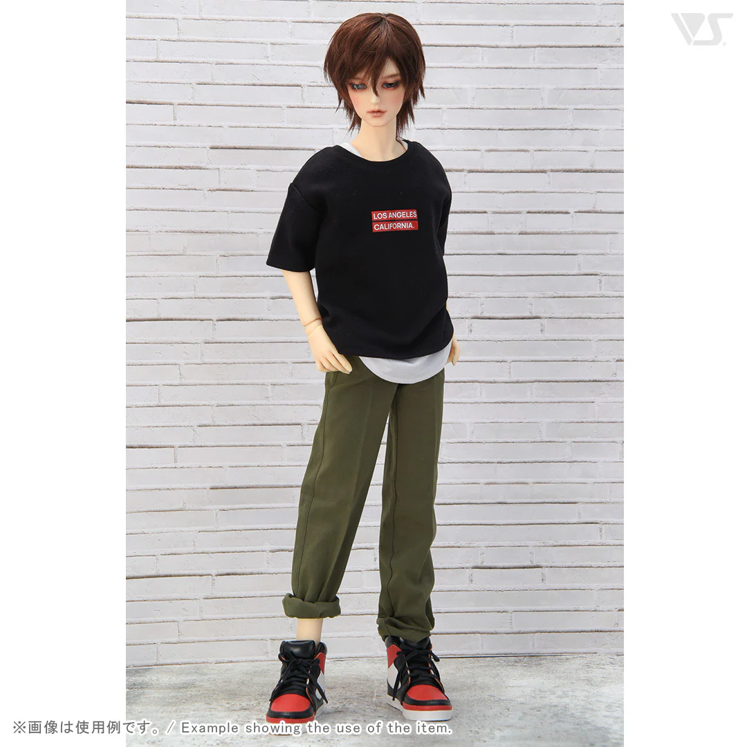 Straight Chino Pants / L (Khaki) - Image 2