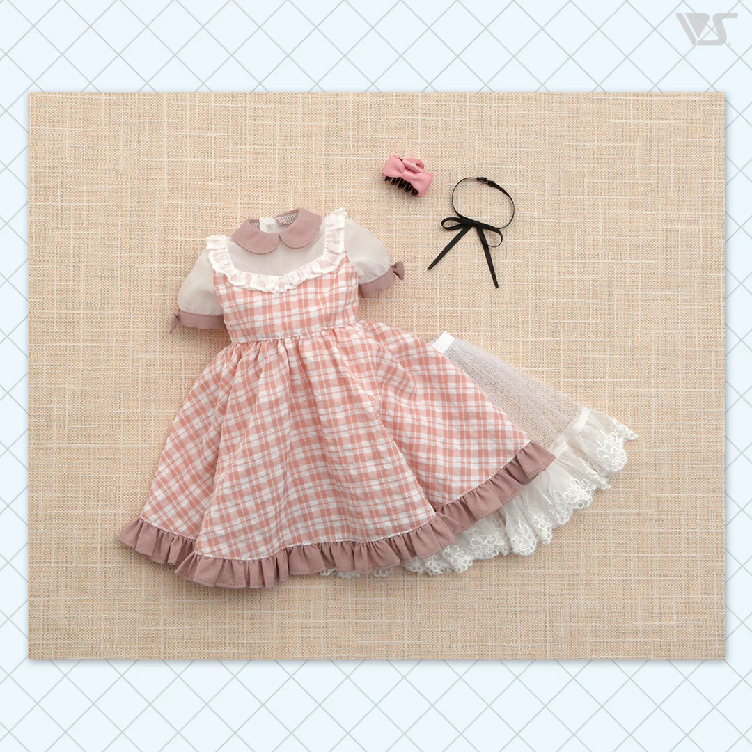 Pink Yoke Dress Set - Image 5