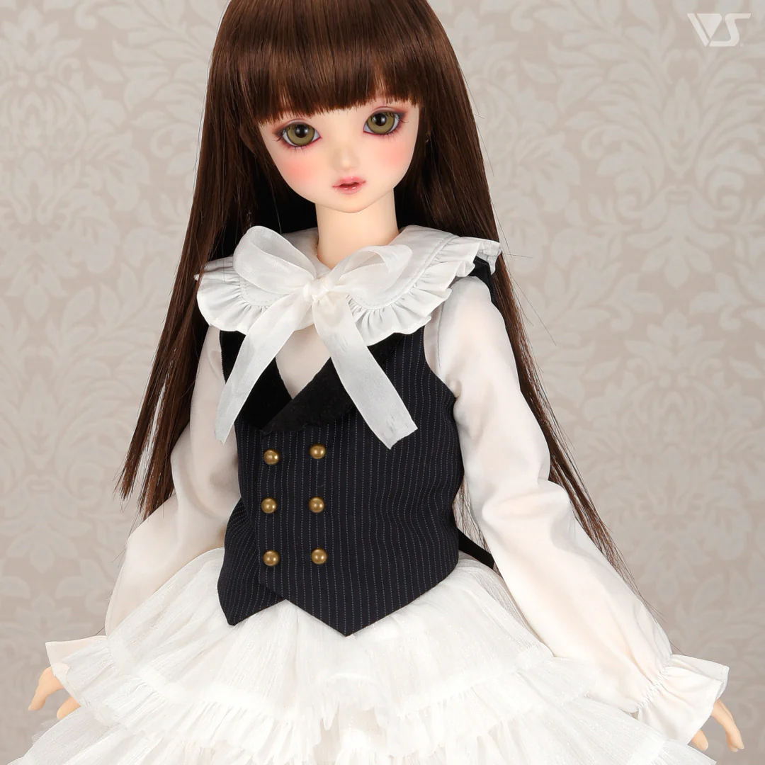 Big Collar White Blouse - Image 2