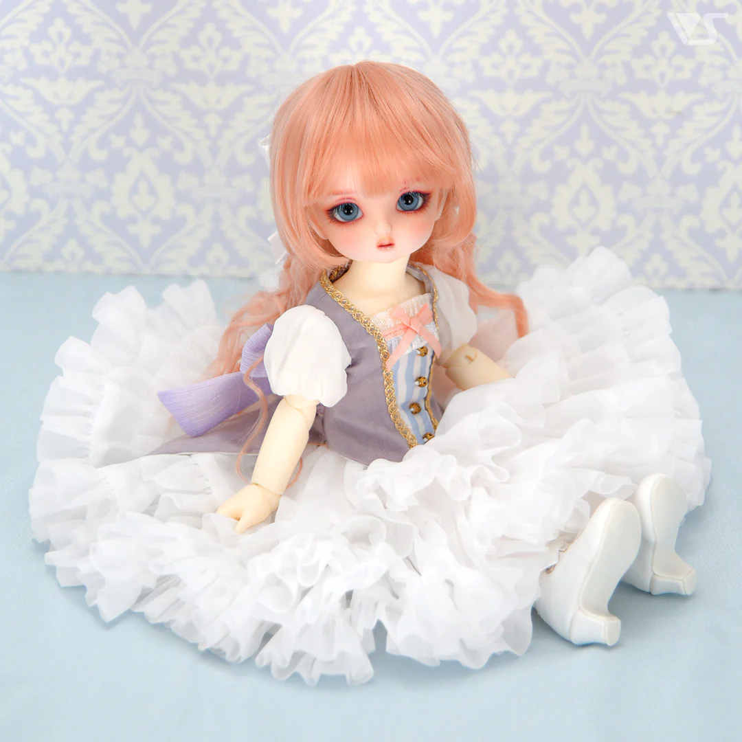 Pompon Skirt / Mini (White) - Image 3