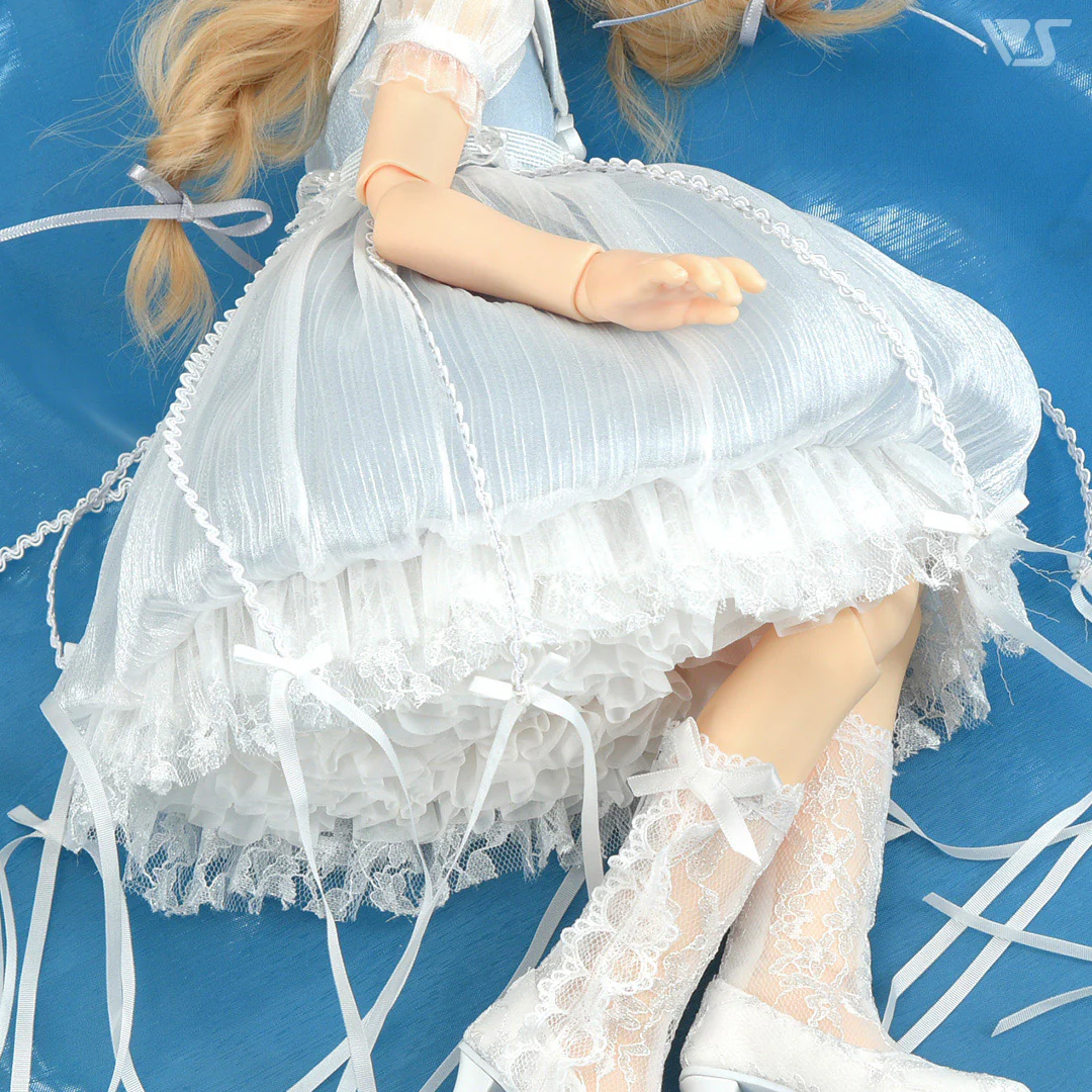 Pompon Skirt / Mini (White) - Image 5