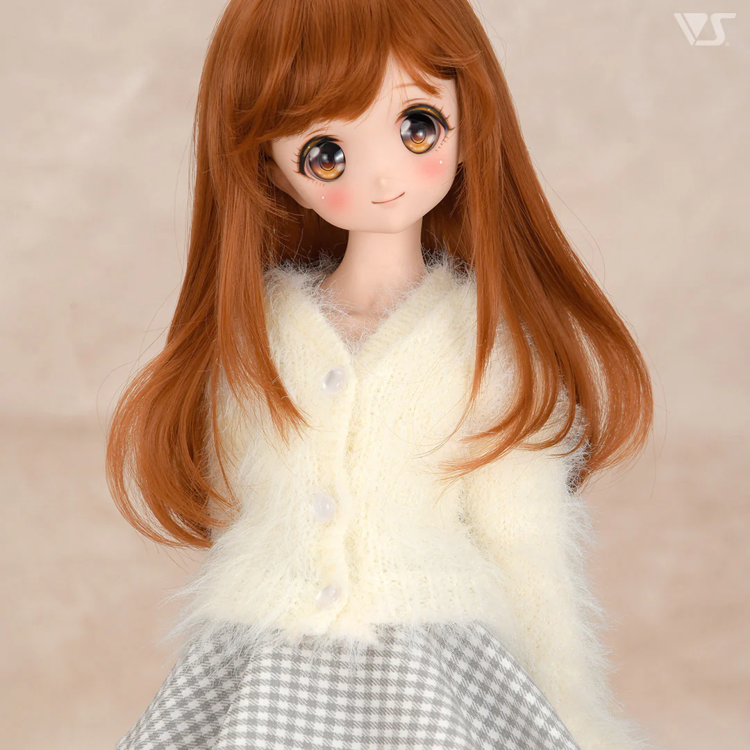 Fluffy Cardigan / Mini (White) - Image 2