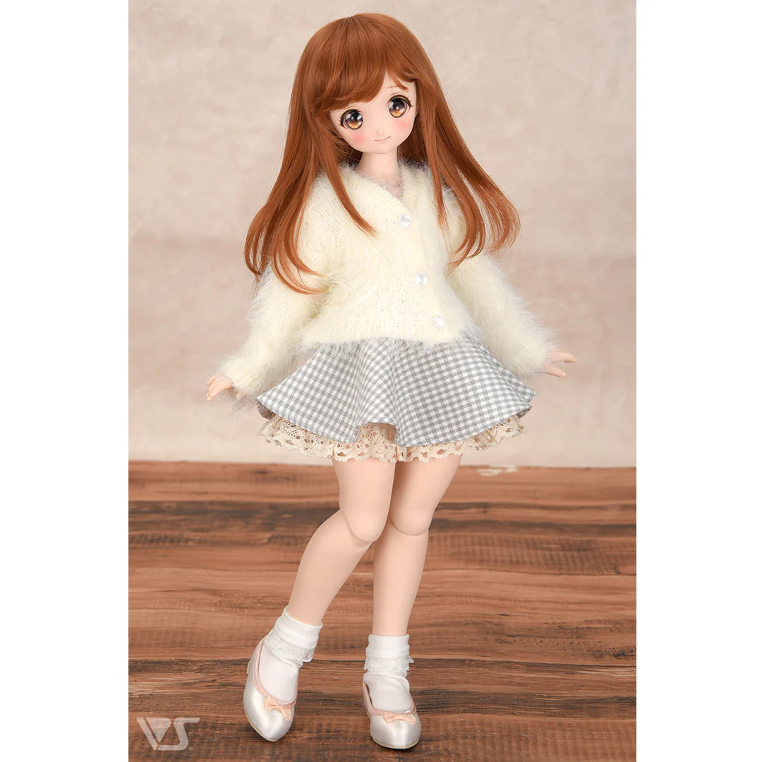 Fluffy Cardigan / Mini (White) - Image 3
