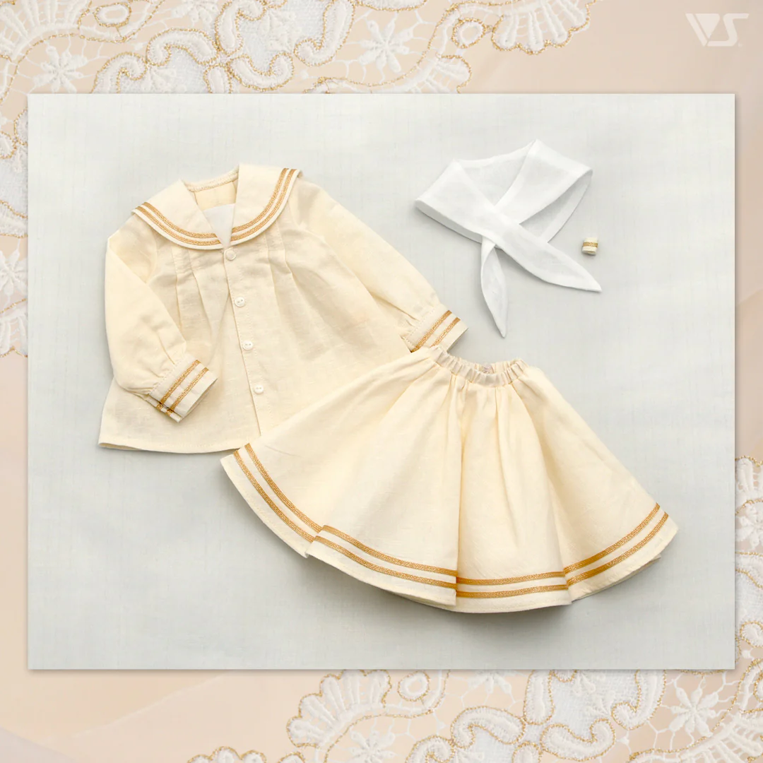 Sailor Skirt Set (Ecru) - Image 5