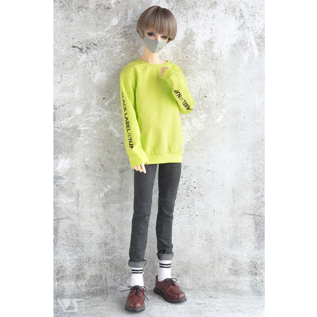 Mask & Long Sleeve Tee (Lime Green) - Image 3