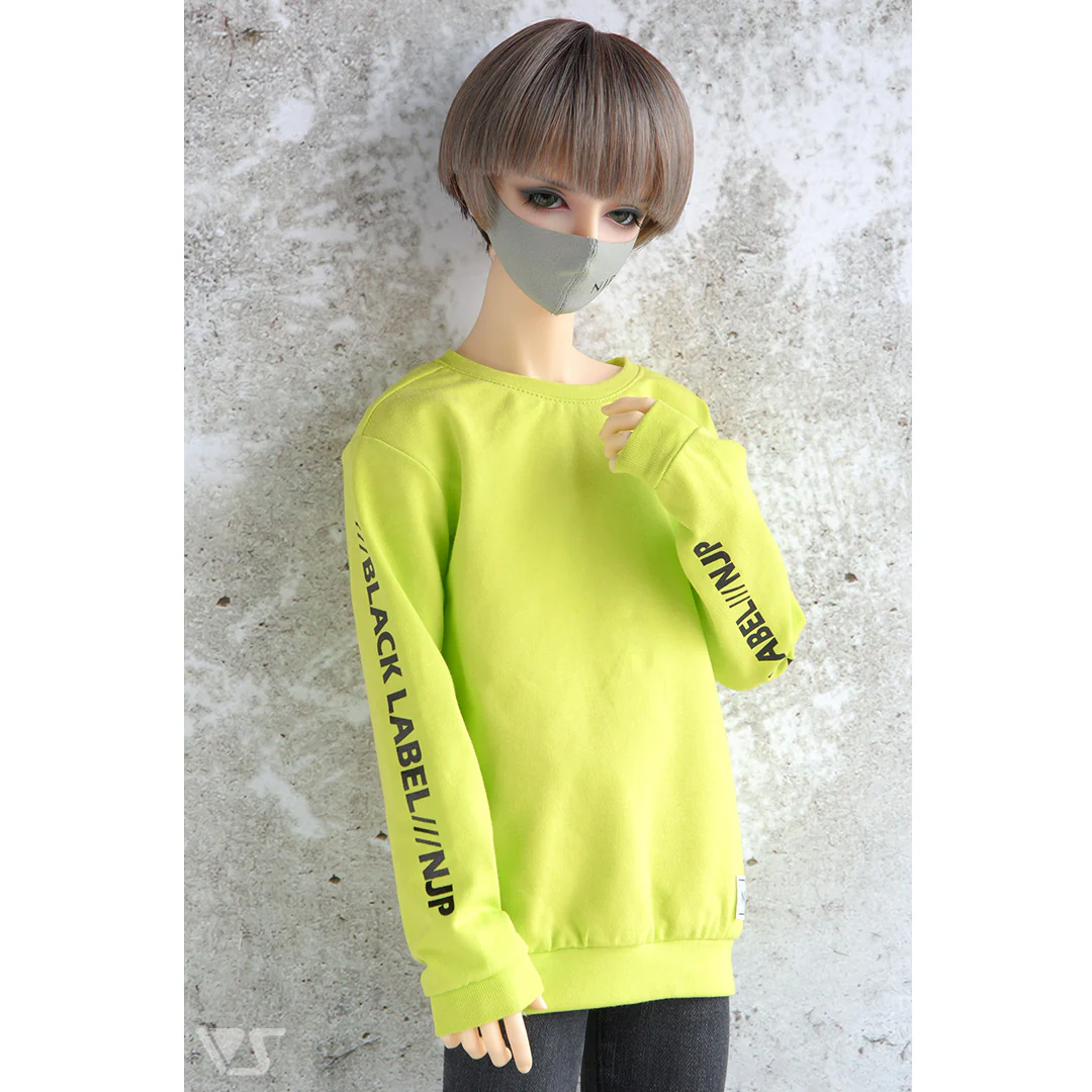 Mask & Long Sleeve Tee (Lime Green) - Image 5