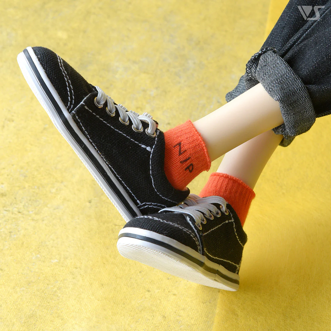 NJP Logo Short Socks (Orange) - Image 2