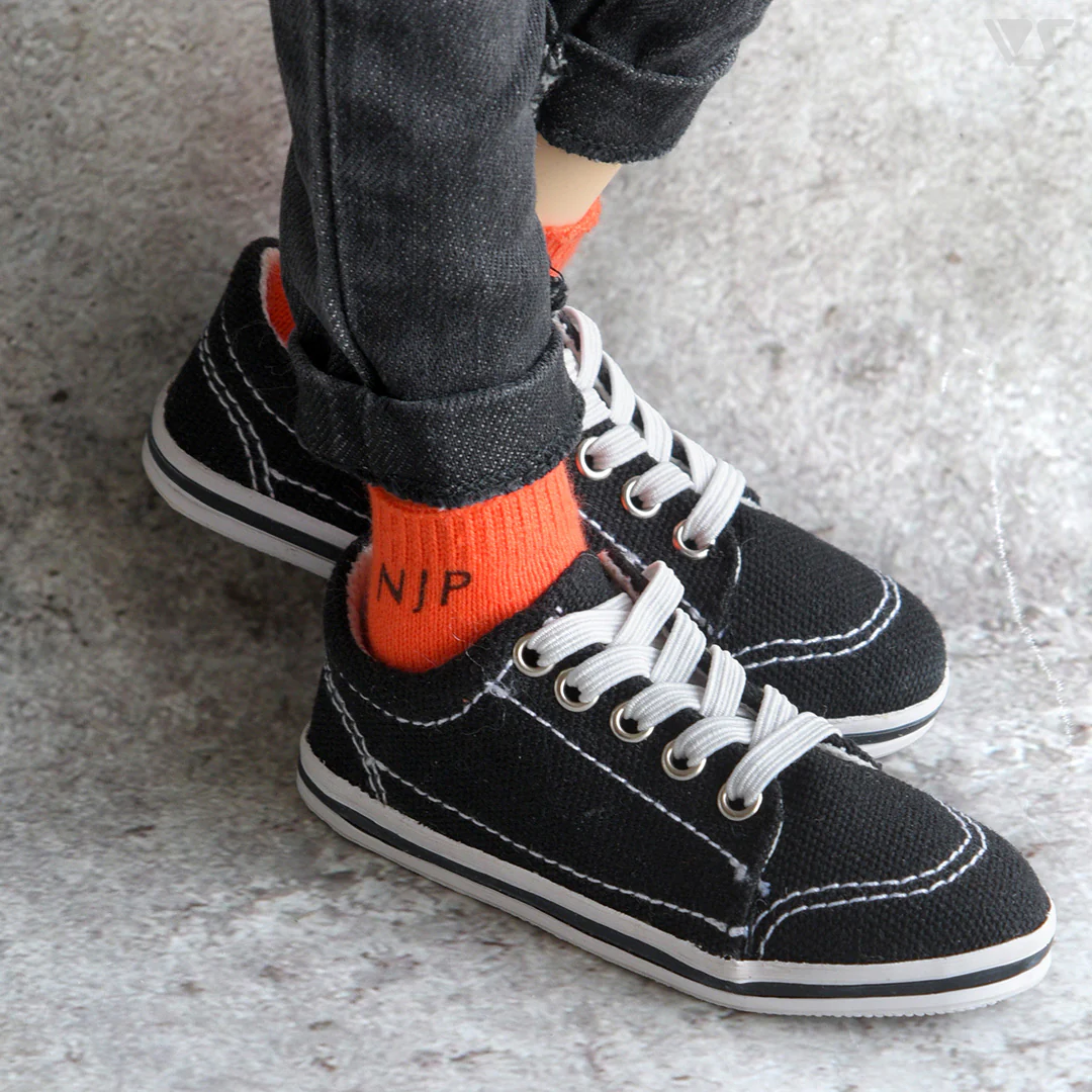 NJP Logo Short Socks (Orange) - Image 3