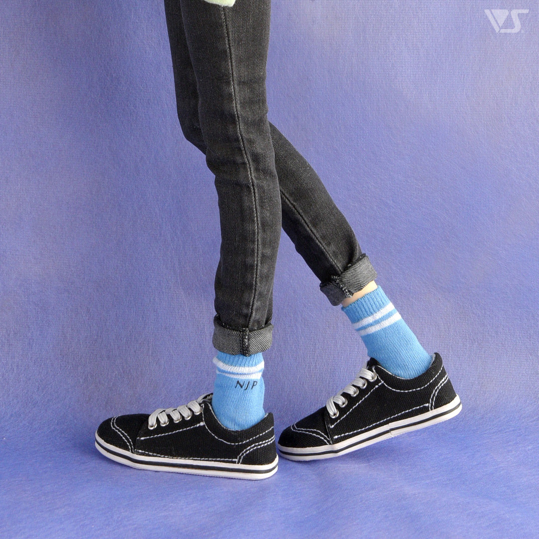 NJP Stripe Logo Socks (Blue) - Image 2