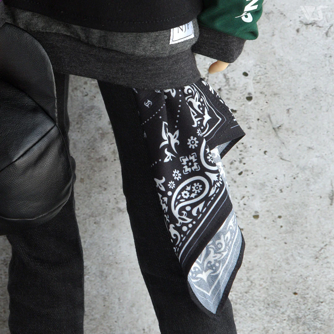 Bandana (Red x Black) - Image 4