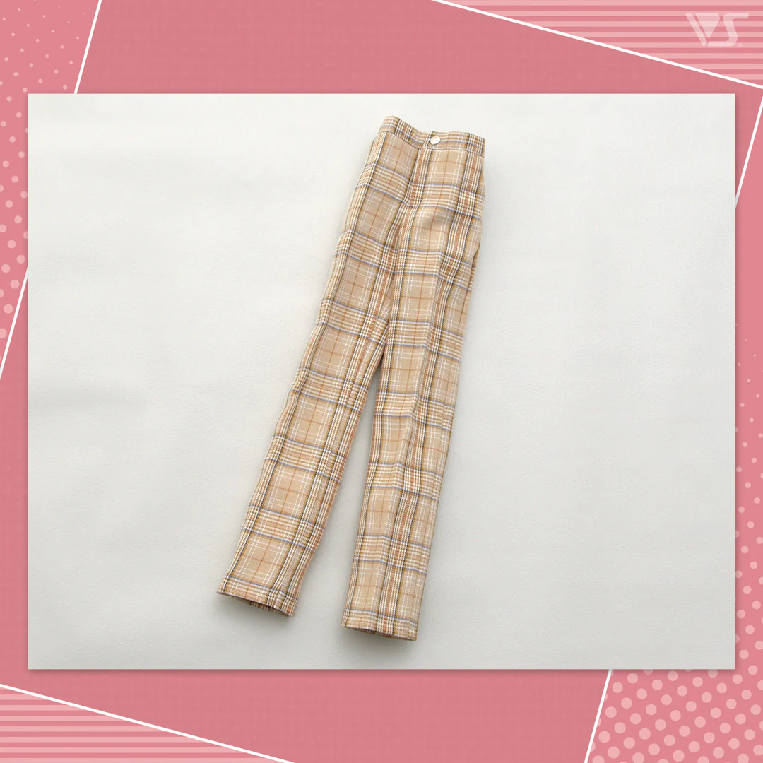 Plaid Pants (Beige)
