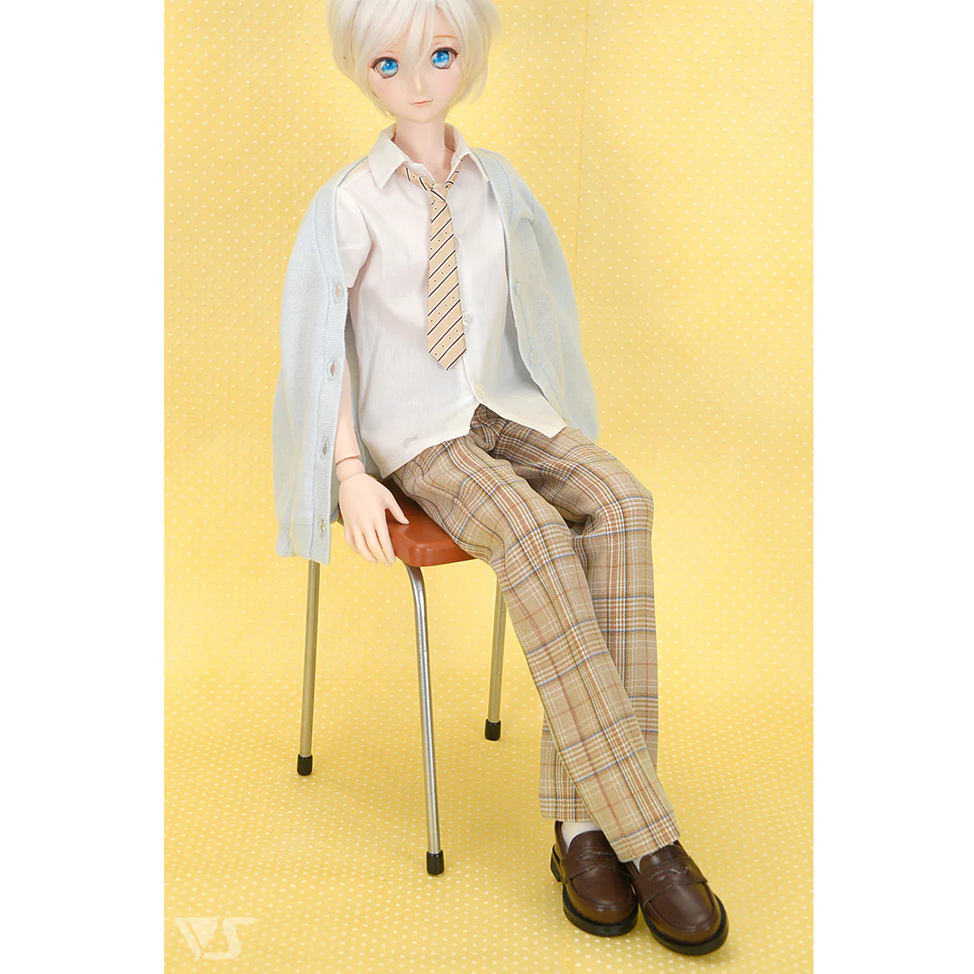 Plaid Pants (Beige) - Image 3