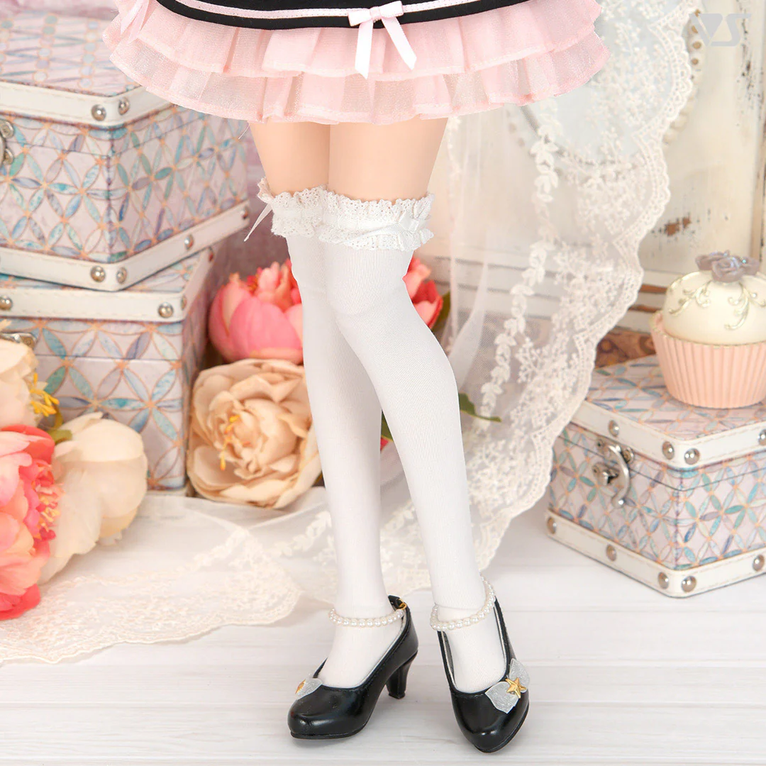 SD Socks with Lace (White) - Image 2