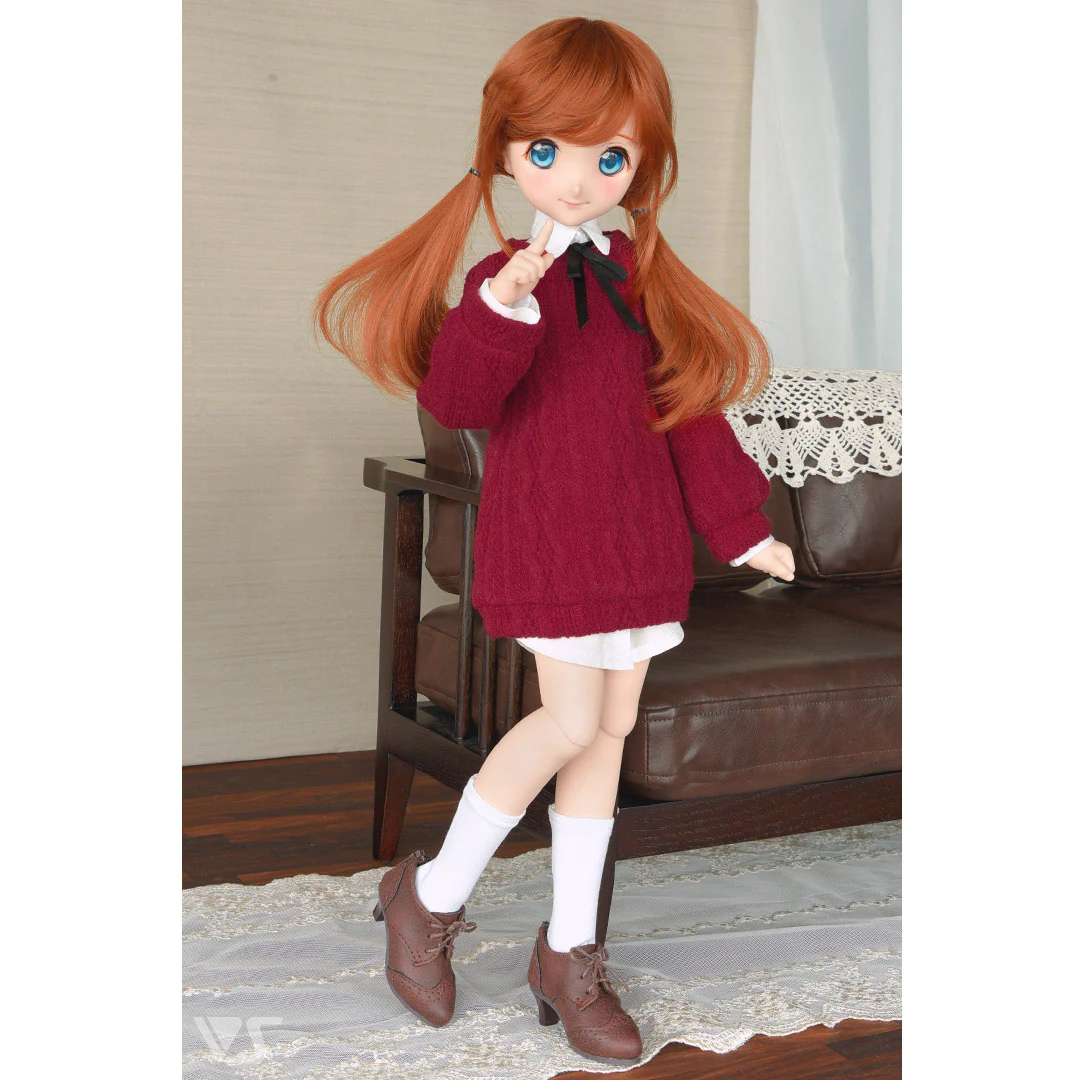 Sweater Dress Set / Mini (Bordeaux) - Image 2