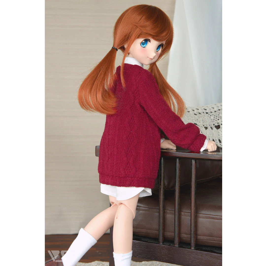 Sweater Dress Set / Mini (Bordeaux) - Image 3