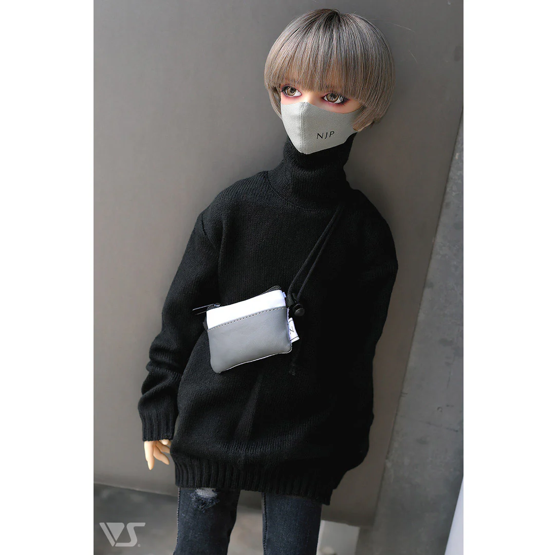 Turtle Neck Sweater Set (Black) - Image 2