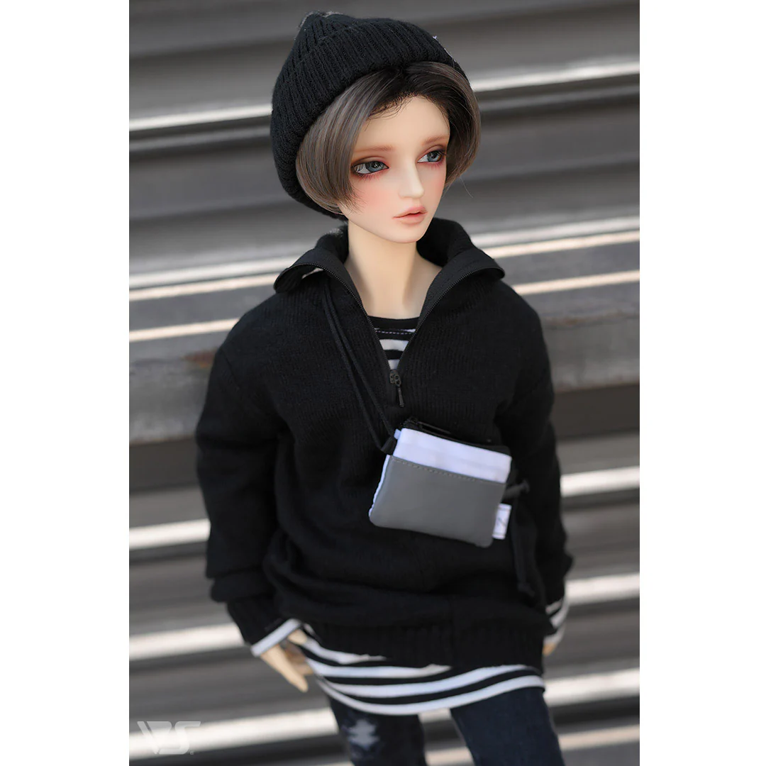 Turtle Neck Sweater Set (Black) - Image 3