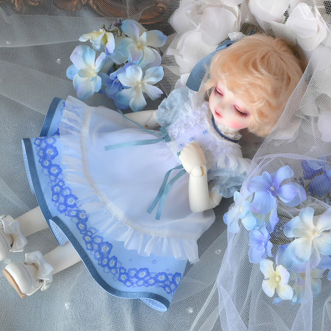 Nemophila Dress Set / Chibi - Image 4