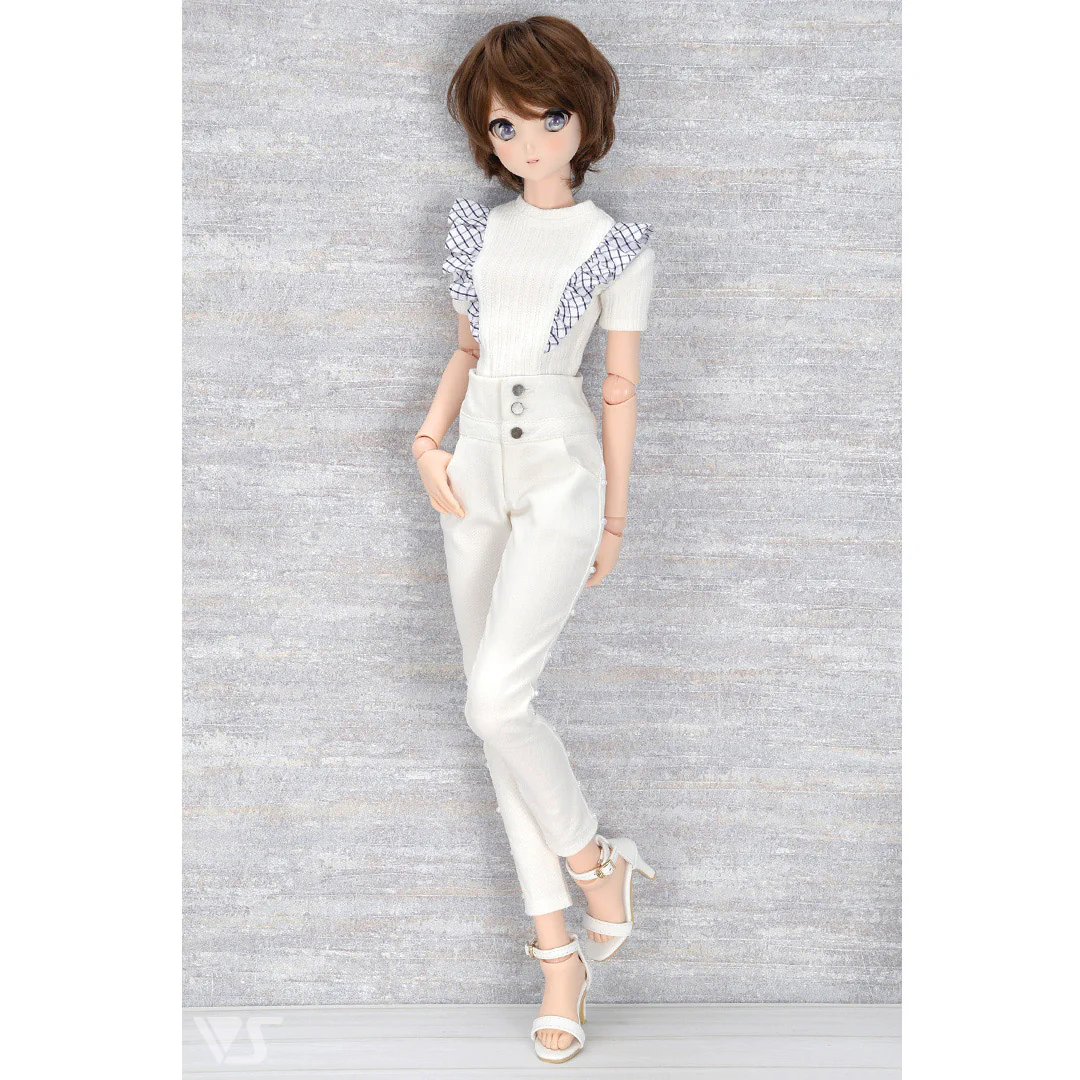 White & Plaid Skinny Set - Image 2