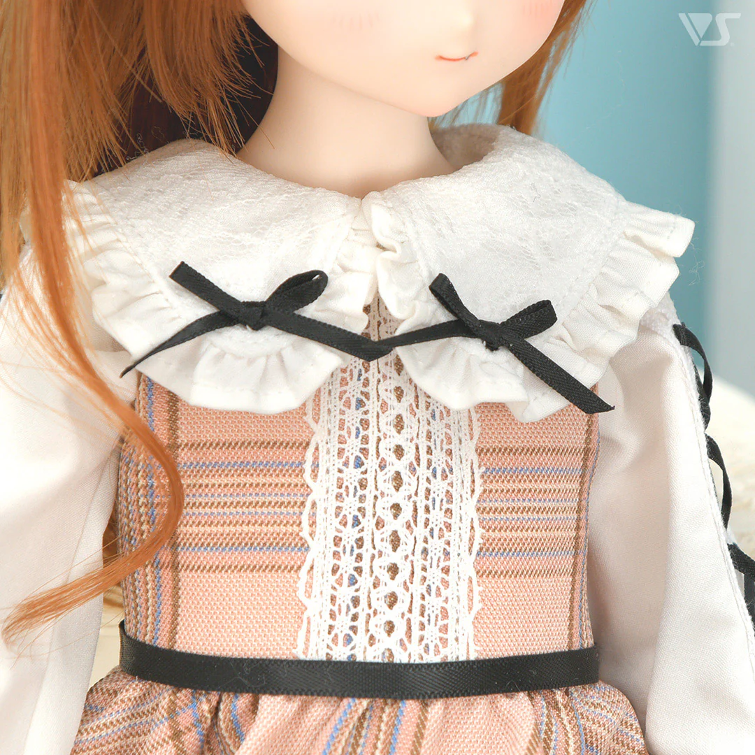 Plaid Jumper Dress Set / Mini (Pink) - Image 5