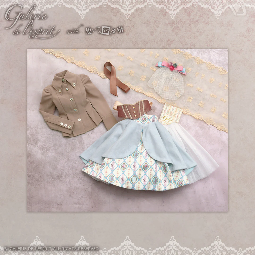 Galerie de l'esprit "BONBON Fleur Bleu" - Image 5