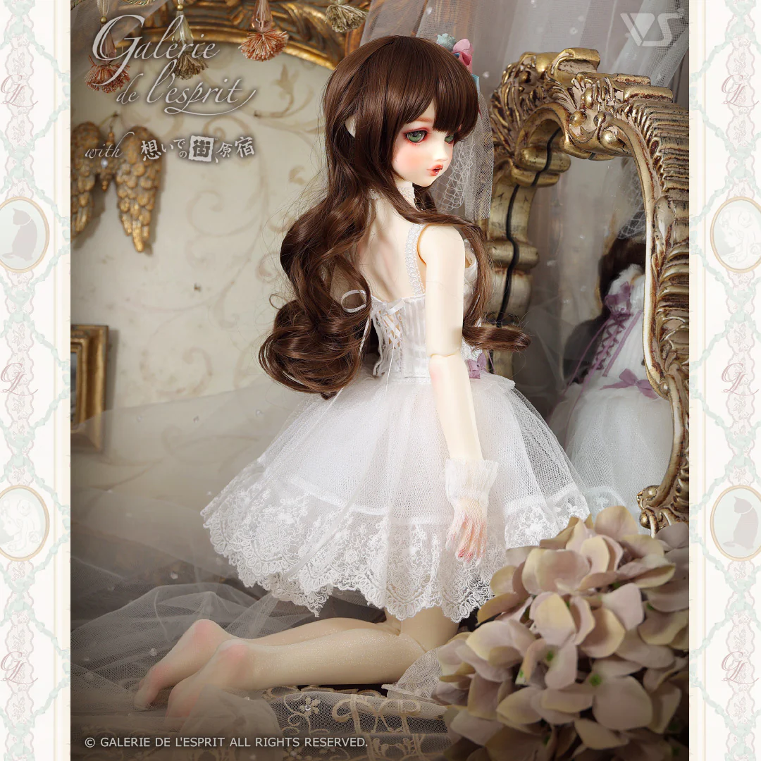 Galerie de l'esprit - Lingerie "PAPILLON Fleur Violette" - Image 3