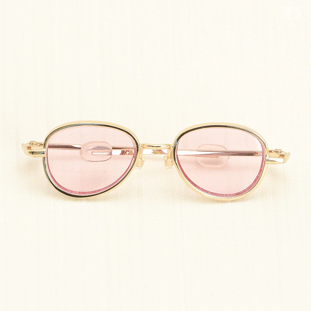 Sunglasses (Gold Frame / Pink) - Image 2