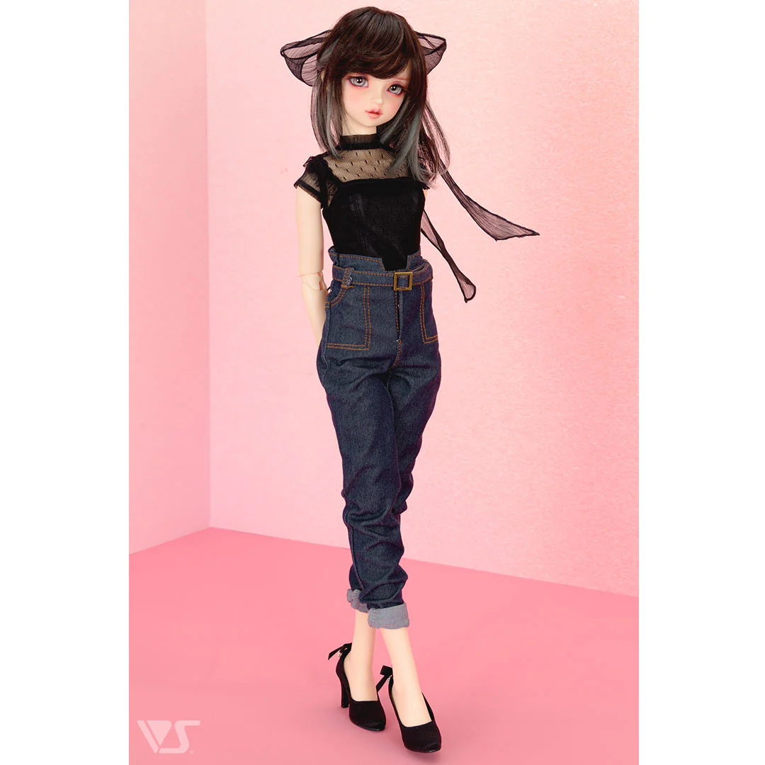 Tulle Top & Denim Pants Set - Image 2