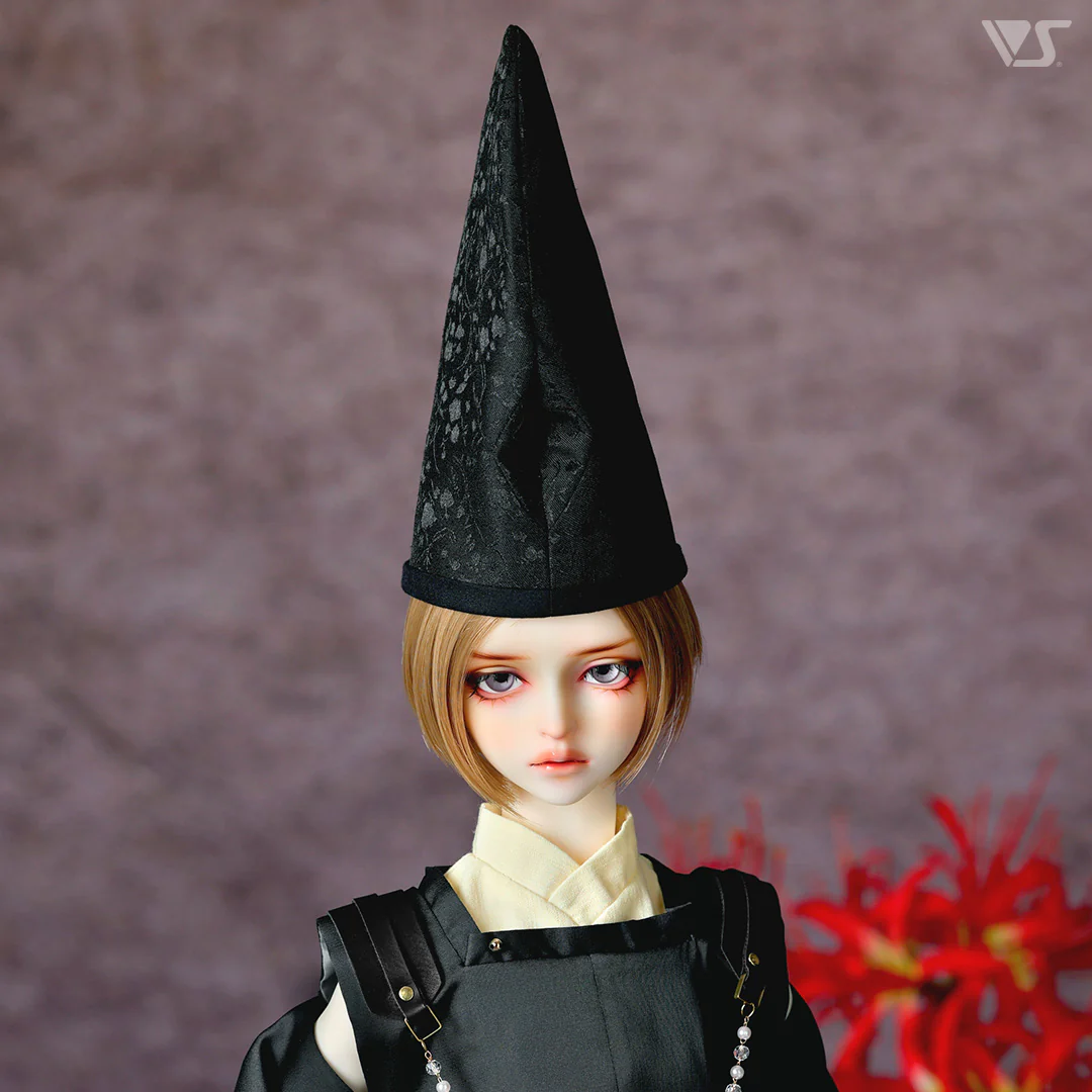 Jet Black Eboshi Hat - Image 2