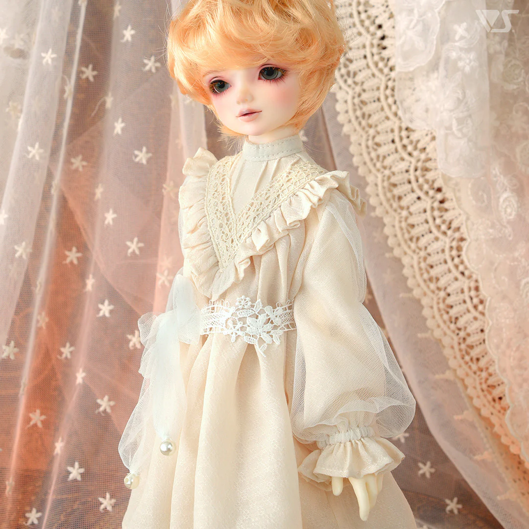 Gathered Yoke Long Blouse Set / Mini - Image 3
