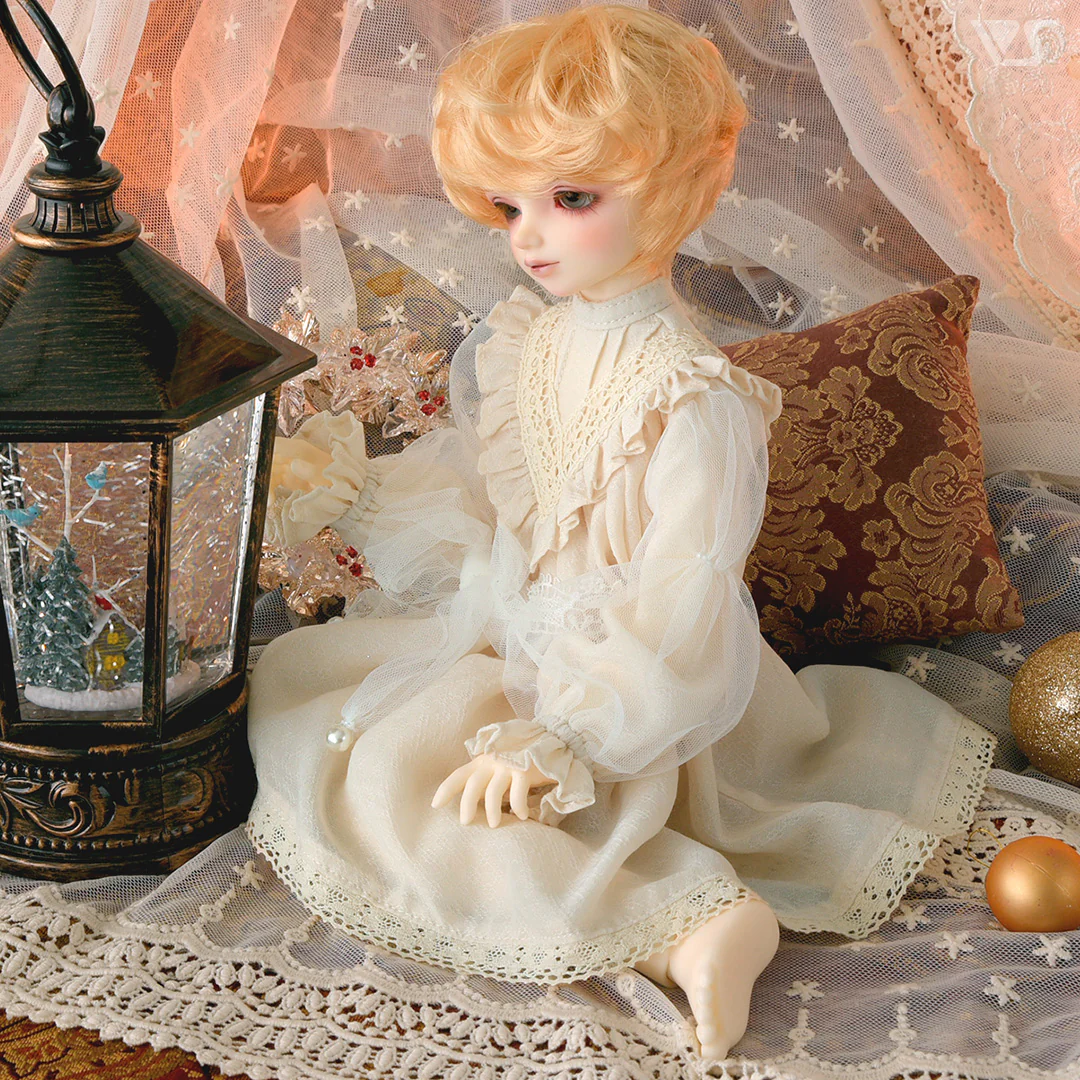 Gathered Yoke Long Blouse Set / Mini - Image 6