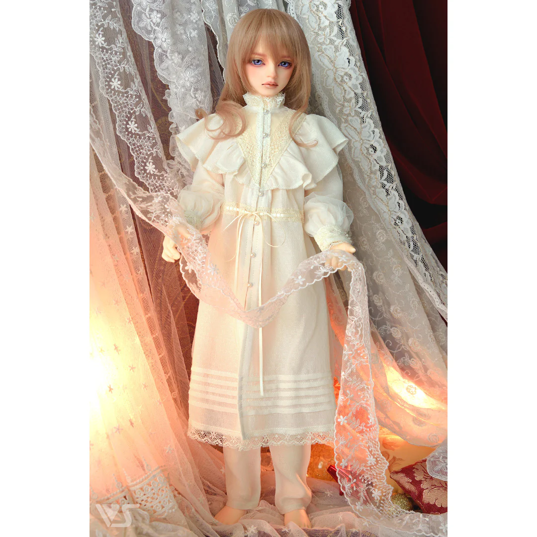 Ruffle Yoke Blouse Set - Image 2