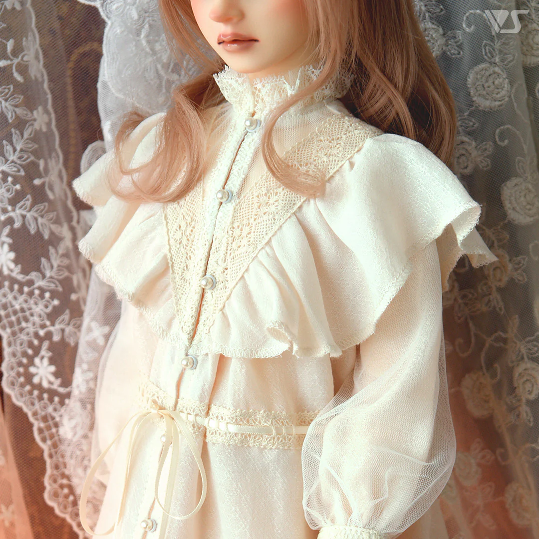 Ruffle Yoke Blouse Set - Image 4