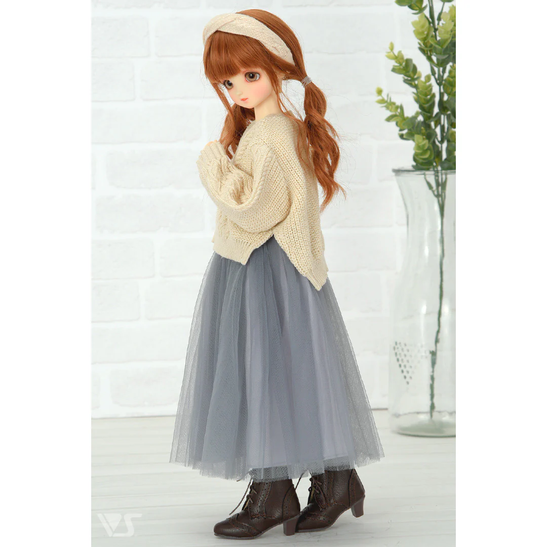 Loose Sweater & Tulle Skirt Set / Mini - Image 3