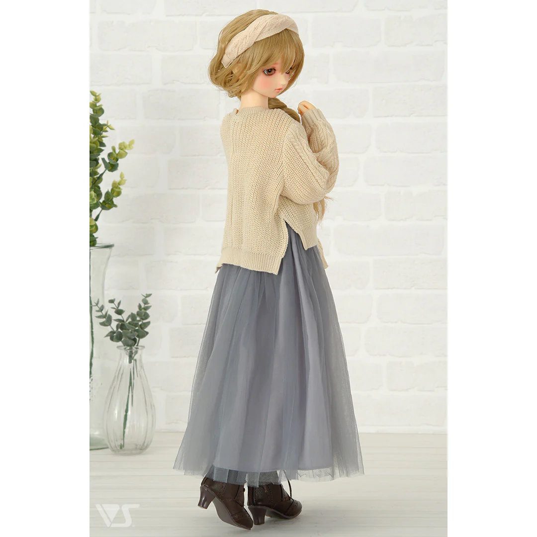 Loose Sweater & Tulle Skirt Set - Image 4