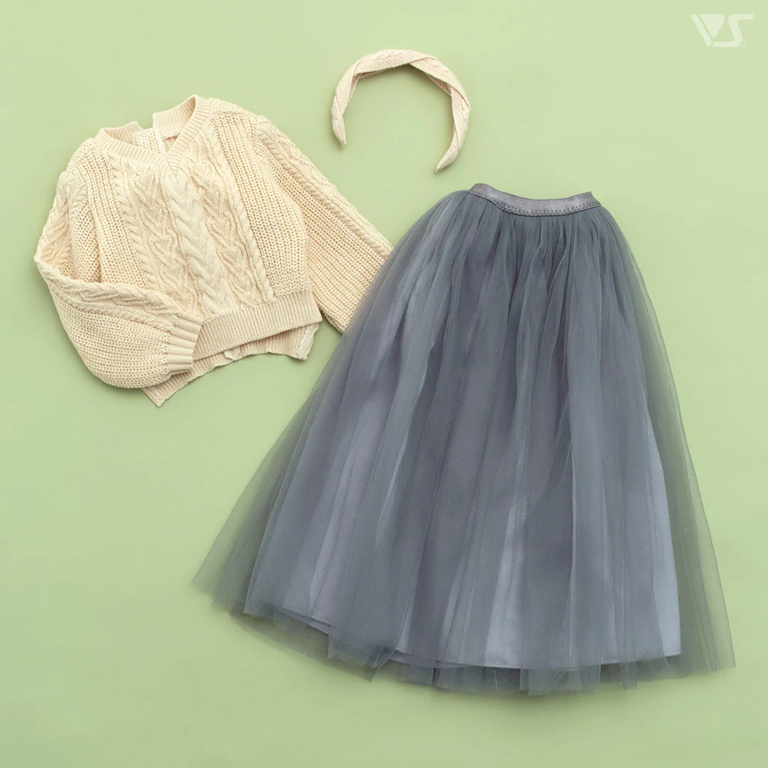 Loose Sweater & Tulle Skirt Set - Image 6