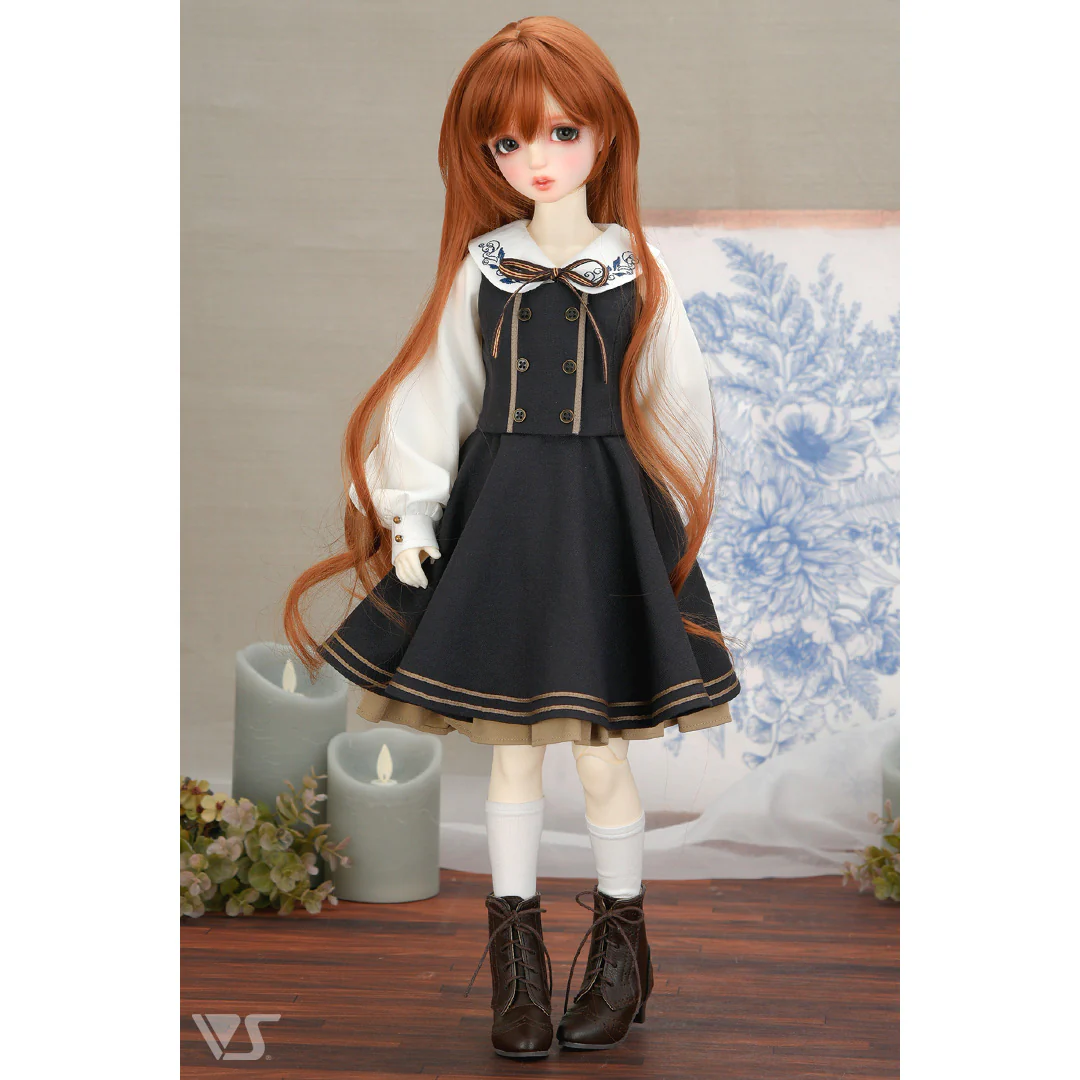 Noble Gray Embroidery Girl - Image 2