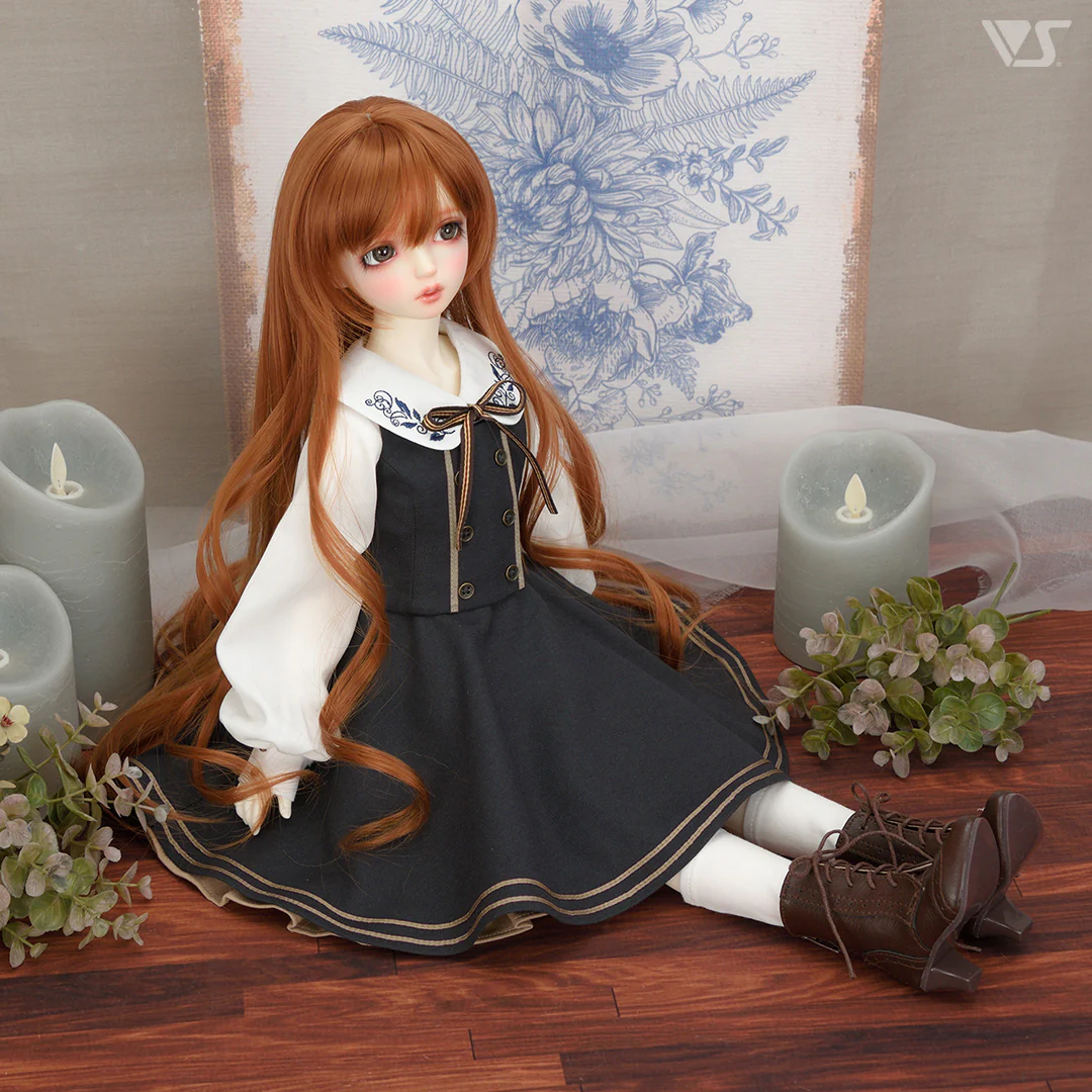 Noble Gray Embroidery Girl - Image 5