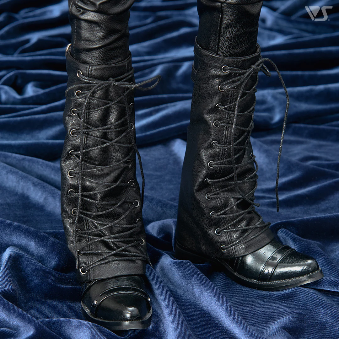 Lace-up Boot Covers (Black) - Image 2