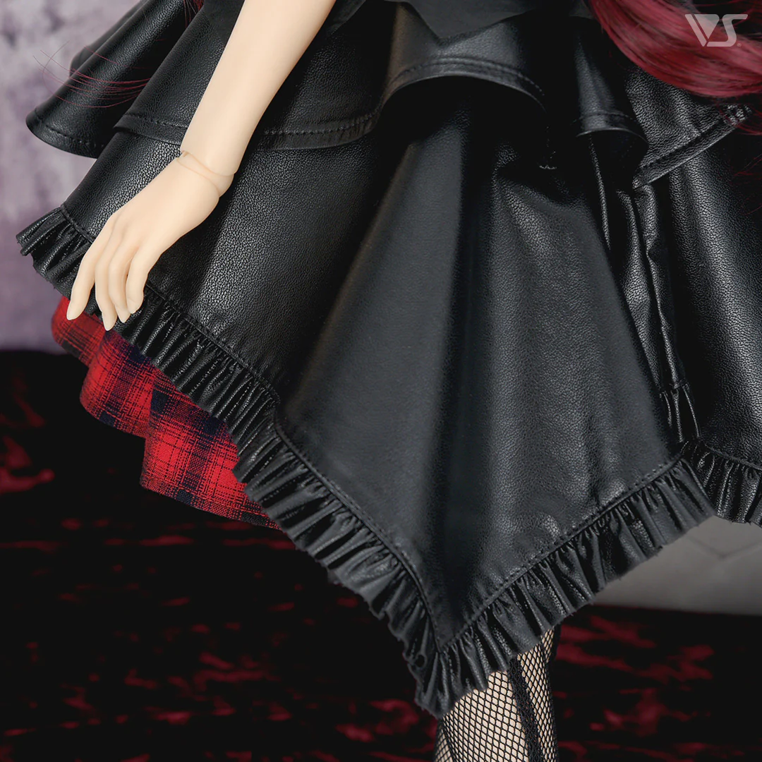 Synthetic Leather Random Skirt Set - Image 6
